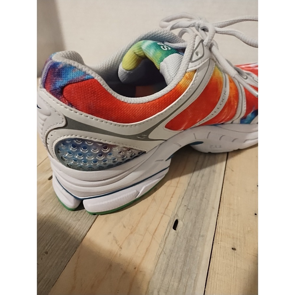 Saucony ProGrid Triumph 4 Rainbow Men's 9 Women's 10.5 streetwear tie dye retro - Picture 14 of 16